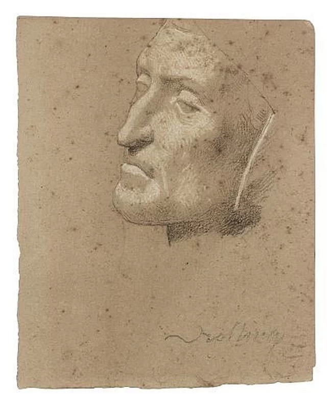  22-Michel Martin Drolling-La faccia di Dante 